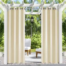 Pro Space 313100693608 Patio Outdoor Thick Waterproof Fabric Heavy Duty Indoor Panel 50 In W X 120 L