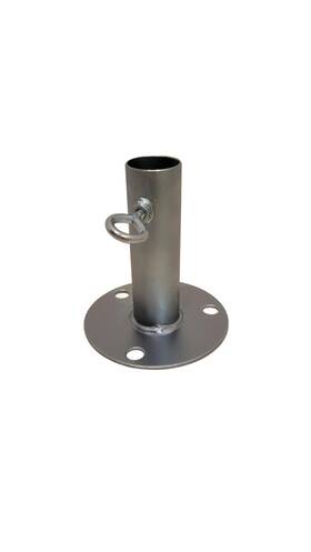 Professional Ez Travel Collection 702785567470 Adjustable Foot Pad For Canopy Pole Galvanized Steel Fits 1-5/8 Inch