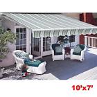 Psa-sp01-02 Manual Patio Retractable Deck Awning Sun Shade Shelter Canopy