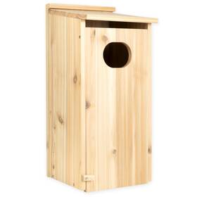 Pun-duckhouse2-u Punchau Cedar Wood Duck House For Outside - 22x10x10inches And Nesting Box