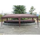 Qme6944714694799gg Easy Pop Up Canopy Tent Coffee Brown