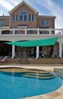 Pc2001010g Quad 10 Green Sail King Shade Canopy Sun Feet