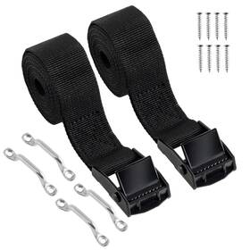4ft-tz Quckoiyj 1 Inch X 4ft Battery Tie Down Straps For Boats Hold With Cam Buckle