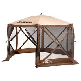 9879 Quick-set Clam Escape 11.5 X Ft Portable Outdoor Camping Shelter Brown