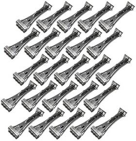 Qs6hdc-0025 Quickscrew Quick Screw 6 Inch Aluminum Hidden Rain Gutter Bracket Hook Clip Style Hange