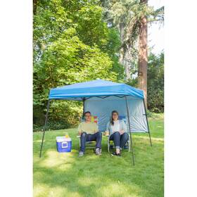 6.5fth Quictent 819827020050 6ft X Aluminum Frame Backpack Canopy Gazebo - 6.5 Blue Ft