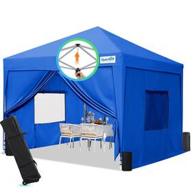 Quictent 936474082348 Privacy 10x10 Pop Up Canopy Tent With Sidewalls And Roll-up Ventilat