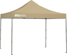 167543ds Quik Shade Solo Steel 100 10 X Ft. Straight Leg Canopy Khaki