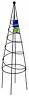 R533 Gardman Spiral Obelisk Black Wide High