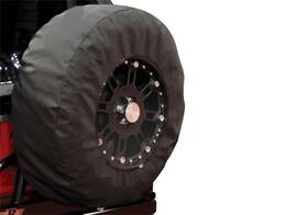 783235 Rampage Products Large Window Pane Tire Cover For 30 Inch -32 Black Diamon