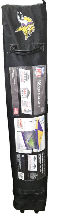 Rawlings 715099391167 Viking Branded 12ft X Canopy Tent In A Case With Wheels