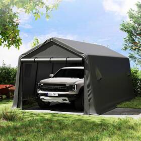 Real Relax 977830792426 10 20 Ft Heavy Duty Snowproof Carport Large Outdoor Shelter 240 G Pe Waterp