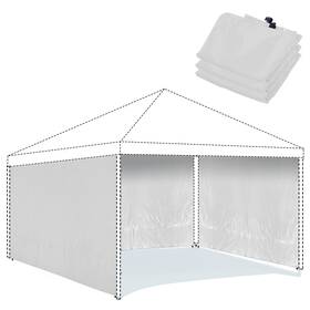Redcamp 657381127927 Instant Canopy Sidewall For 10x10ft Pop Up 10x6.2ft 3 Pack Sunwall