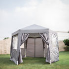 Regg001 Unbranded Hexagonal Gazebo Outdoor Party Shelter Garden Patio 713923126022