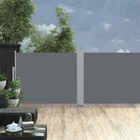 48486 Retractable Side Awning Anthracite 55.1inchx393.7inch