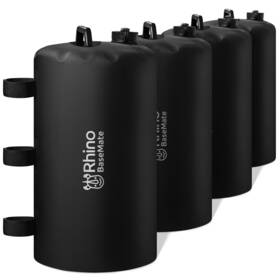 Rhino Basemate 060614460602 Canopy Water Weights - 92 Lbs Set Of 4 10 Liters Eac