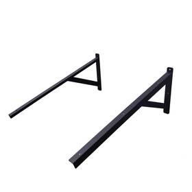 Rimlufe Zyp-zj-jt02 Heavy-duty Window Awning Brackets Angled Rack Stands Black