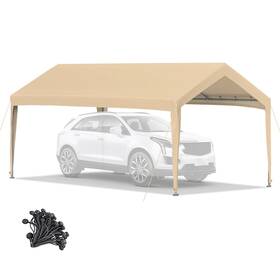 Roamrider 768523388851 10ftx20ft Carport Replacement Canopy Cover Uv Resistant Waterpr