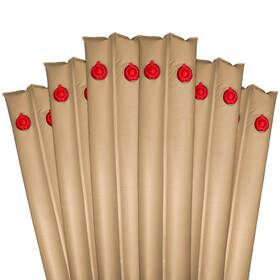 Tan-06 Robelle 034261389680 10 Ft. 6-pack Heavy Duty Tan Double Chamber Pool Cover Weights .33 M