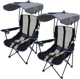 80188-02 Robelle Navy Blue Camping Chair 2-pack