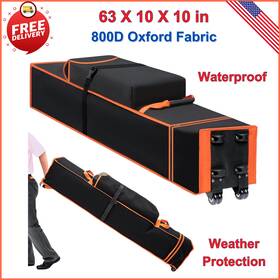 418-85 Roetelo Heavy Duty Canopy Bag Replacement Large Tent Storage With Roller Wheels
