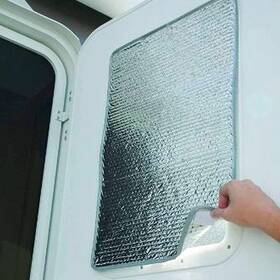 01hxyfat Rolier Rv Sunshade Covers 16x25 Inch Windshield Reflective Protect Shade Door Window Sun