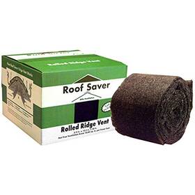Rs20g Roof Saver 0.75 Inch H X 10.5 W 240 L Fiber/polyester Vent
