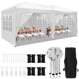 Rovibek 742491775868 10x20 Pop Up Canopy Outdoor Tent Easy Set-up For Parties Wat