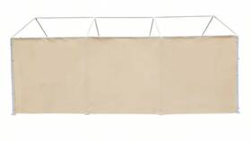 Rutile 786354040465 10x20 Carport Sidewall Replacement Waterproof Uv Protected Cover Beige