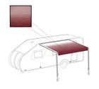 Rvfab8x8blk11 Aleko Water Resistant Vinyl Rv Awning Fabric Replacement Burgandy Fade