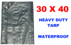 S-3040 Unbranded Silver Heavy Duty Tarp Waterproof And Uv 764753954521