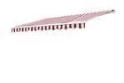 S-aw054pst-b Sunjoy Marquise Motorized Retractable Awning Red