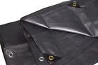 S10x20 Silver Heavy Duty Uv Treated Tarp Woodpile Shade Canopy Cover
