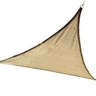 339987 Sail Triangle - Resistant Sand- Reinforced Uv Polyethylene 16.5 Shade