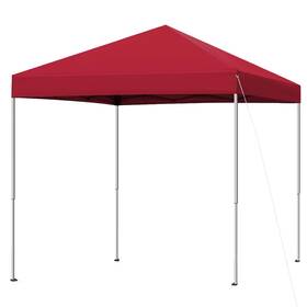 Sailary 976099136187 Durable Ez Pop-up Canopy Tent Commercial-series 6x6 Red