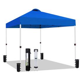 Sailary 976099136576 10x10 Heavy Duty Pop Up Commercial Canopy Tent Instant Sun Shelter With Rolle