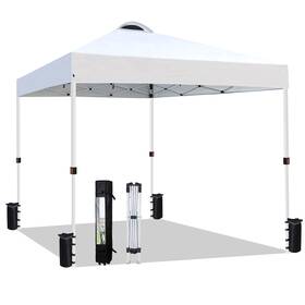Sailary 976099136590 10x10 Heavy Duty Pop Up Commercial Canopy Tent Instant Sun Shelter With Rolle