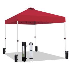 Sailary 976099136613 10x10 Heavy Duty Pop Up Commercial Canopy Tent Instant Sun Shelter With Rolle