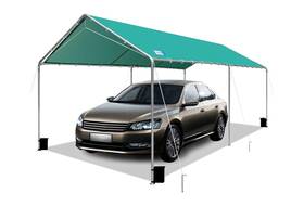 Dsv-vs21cp01-02gn Sailary Carport Canopy 10ftx20ft Heavy Duty Waterproof And Uv Protected Garage To