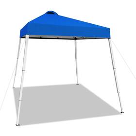Vs25ca12-01bl Sailary 8x8 Top Pop Up Canopy Tent With Central Lock Design Slant Legs Backpack Ea