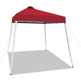 Vs25ca12-05rd Sailary 8x8 Top Pop Up Canopy Tent With Central Lock Design Slant Legs Backpack Ea