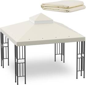 Ga001 Samfall Sumfaller 10x10 Ft Gazebo Replacement Canopy Top Cover Double Tiered