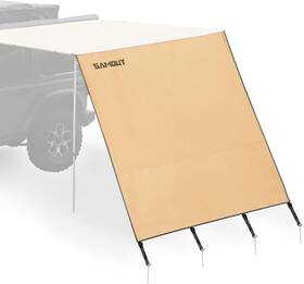 Smaw8285 Samout Awning Wall 8.2ft X 8.5ft Multi-side Beige