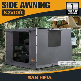 Sh-aw-tent-25m-us San Hima Awning Room With Floor 8.2ft X 10ft Camping Shade