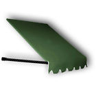 Sant21-5f Awntech Santa Fe Twisted Rope Arm Awning Forest Green
