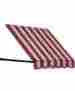 Sant33-5bt Awntech 5 Ft Santa Fe Window Entry Awning 44 In H X 36 D Burgundy Tan