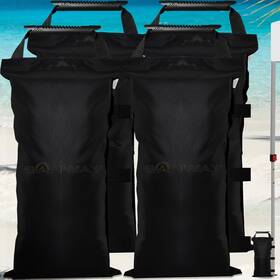 Sanway 313448908656 4/6/8 Pack 120 Lbs Sand Bags For Canopy Weights Bag Windproof-portable And Du