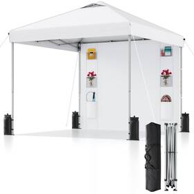 Sanway 313448926025 10x10 Pop Up Canopy With Sidewalls Instant Heavy Duty Tent For Partie