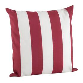 1902.r17s Saro Lifestyle 789323319272 Indoor/outdoor Classic Awning Stripe Poly Filled Throw