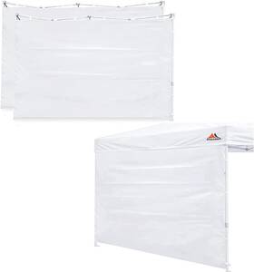 Scocanopy 705353520921 Sidewall For 12x12ft Canopy Frame 3 Pack Sunwalls Only White